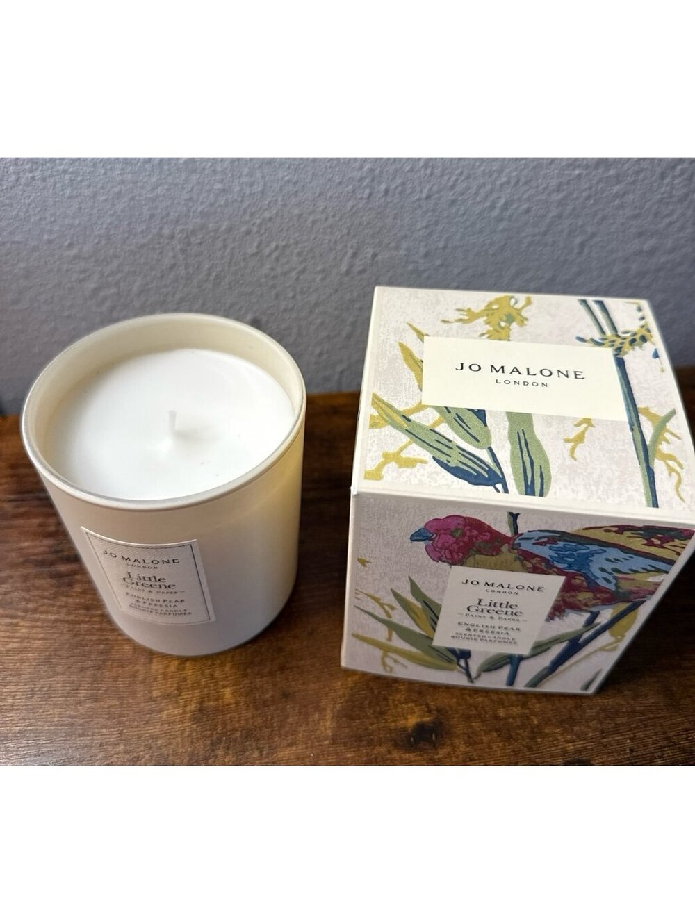 New Jo Malone Little Greene English Pear & Freesia Scented Candle 200g, Limited